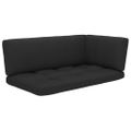 vidaXL Záhradná rohová pohovka z paliet, medová impregnovaná borovica