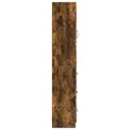 vidaXL Sada skríň 2 ks 33 x 34,5 x 87 cm Kompozitné drevo Dymový dub