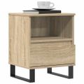 vidaXL Nočné stolíky 2 ks dub sonoma 40x35x50 cm kompozitné drevo