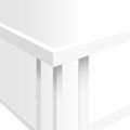 vidaXL Zrkadlový konferenčný stolík 106x45x45 cm spracov. drevo a sklo