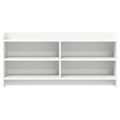 vidaXL TV skrinka 100 x 33 x 47 cm Biela Kompozitné drevo
