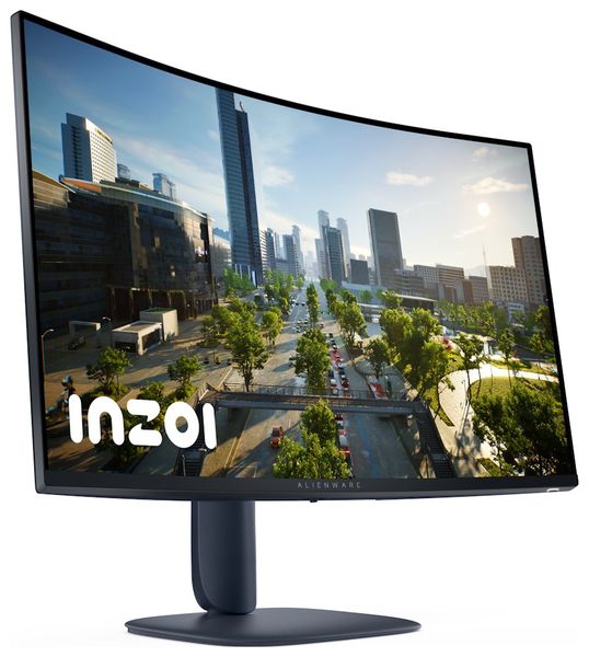 Dell Alienware AW3225DM zakřivený 32" VA 16:9/2560x1440/1ms/400 cd/m2/3000:1/180Hz/2xHDMI/DP/3xUSB/VESA/černý LED monitor, herní, prohnutý, 31,5", 2560×1440, 16:9, VA, 180Hz, 2ms, 400cd/m2, 2× HDMI, DisplayPort, 2× USB, 3Y Basic on-site