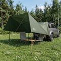 vidaXL Auto Stan 308 x 215 x 220 cm Armádna zelená Polyester a oceľ