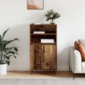 vidaXL Highboard Hnedá 60 x 36 x 110 cm Kompozitné drevo