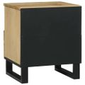vidaXL Nočný stolík Prírodná 40 x 33 x 46 cm Kompozitné drevo