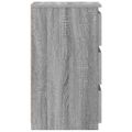 vidaXL Nočné stolíky 2ks sivý dub sonoma 40x35x62,5cm spracované drevo