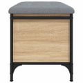 vidaXL Úložná lavička dub sonoma 62x42x45 cm kompozitné drevo