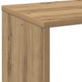 vidaXL Rozdeľovacia knižnica dub artisan 69,5x29x137,5 cm kompoz.drevo