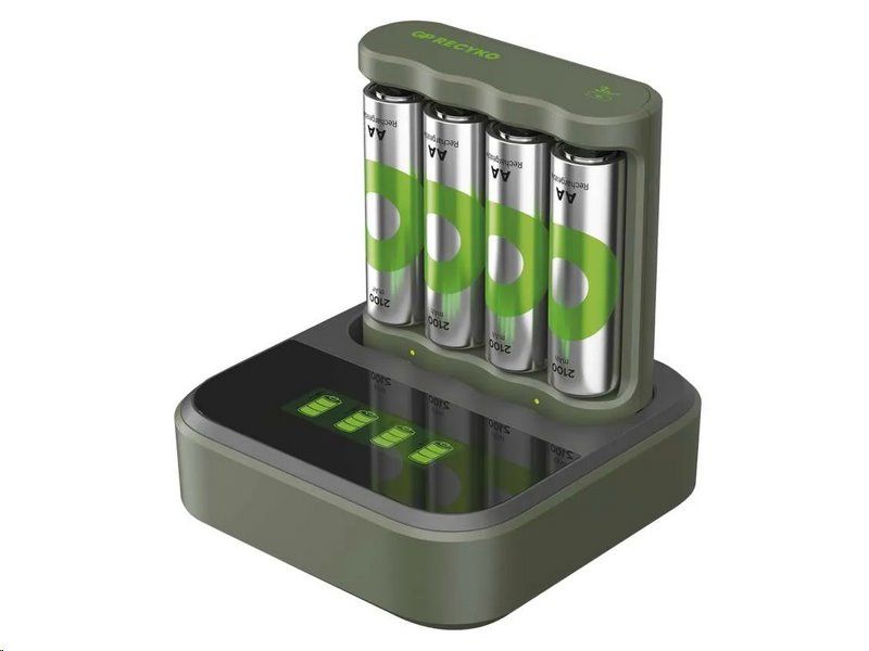 Nabíjačka batérií GP B441 + Speed Dock + 4 x AA 2100 mAh