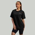 Dámske tričko Lunar Oversized Black - STRIX, veľkosť S, veľkosť oblečenia S