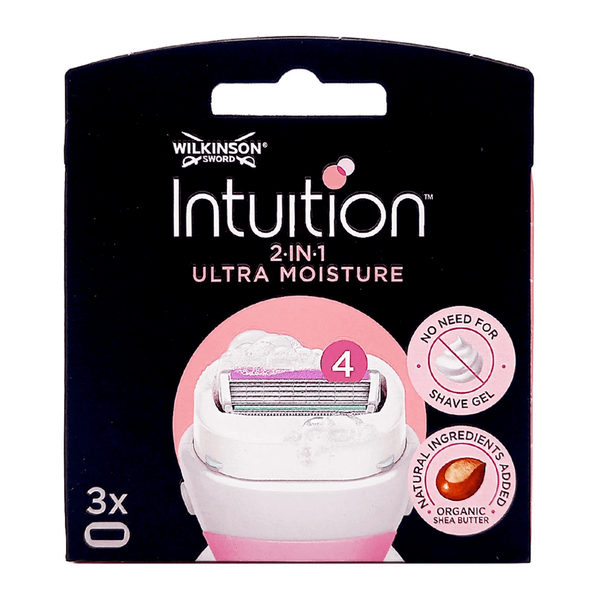 W950092500 Wilkinson Intuition 2in1 Ultra Moisture náhradné hlavice, 3ks