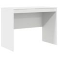 vidaXL Stôl Biela 100 x 50 x 76 cm
