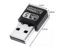 Adaptér WIFI na USB 1200Mbps Izoxis 19181
