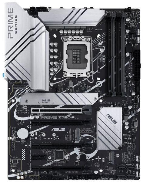 ASUS PRIME Z790-P/LGA 1700/ATX Základní deska, Intel Z790, LGA1700, 4x DDR5 DIMM (max. 128GB), 3x M.2, HDMI, DisplayPort, USB typ C, ATX