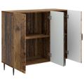 vidaXL Servírovacia skriňa Staré drevo 89 x 34,5 x 80 cm
