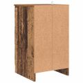 vidaXL Nočný stolík Staré drevo 38 x 38 x 66 cm Kompozitné drevo