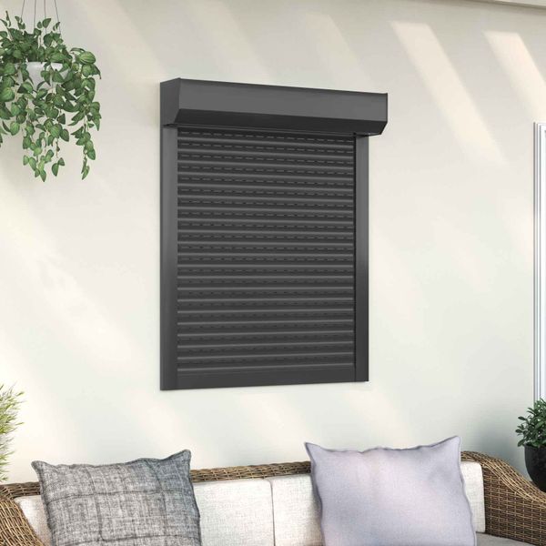 vidaXL Rolety Antracit 70 x 100 cm Hliník a polyuretán