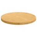 vidaXL Stolová doska Ø50x2,5 cm bambus