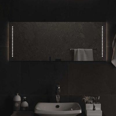 vidaXL LED kúpeľňové zrkadlo 100x40 cm