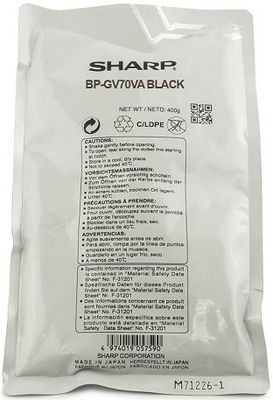 developer SHARP BP-GV70BA Black BP-50C26/50C31/50C36/50C45/50C55/50C65 (1200000 str.)