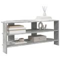 vidaXL RohováTVskriňa 102x40,5x45cm Betónová šedá Kompozitné drevo