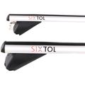 Příčný nosník se zámkem hliníkový SIXTOL SX1018 ROOF RACK IN 1