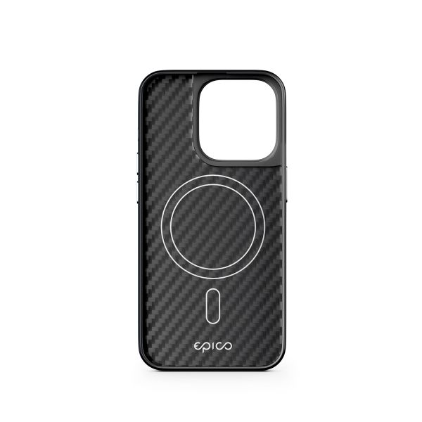 Epico Mag+ Hybrid Carbon kryt iPhone 15 Pro