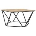 vidaXL Konferenčný stolík Sonoma dub 80 x 80 x 45 cm