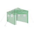 vidaXL Skleník s rýchlo postaviteľným rámom Zelená 290 x 430 x 315 cm