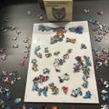 Drevené puzzle Kruzzel 24552 Vlk