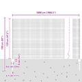 vidaXL Zvarené pletivo s podperami 50 x 1,2 m PVC potiahnutá oceľ