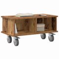 vidaXL TV stolík 68,5 x 35 x 35 cm Staré drevo Kompozitné drevo