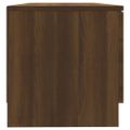 vidaXL TV skrinka hnedý dub 80x35x36,5 cm spracované drevo