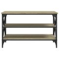 vidaXL TV skrinka dub sonoma 80x40x50 cm spracované drevo