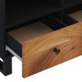 vidaXL TV skrinka 70x33x46 cm akáciový masív