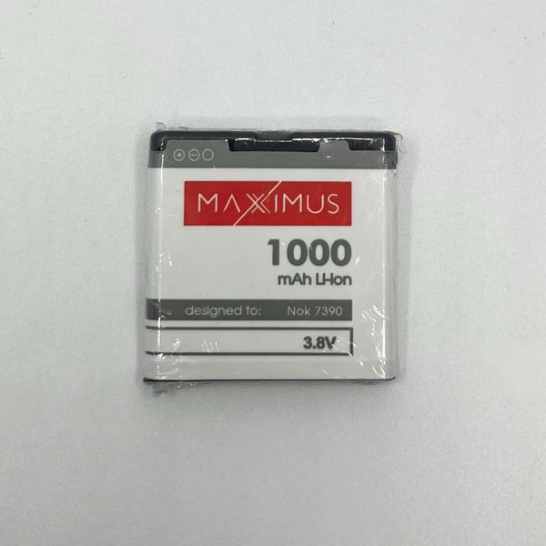 BATTERY MAXXIMUS NOKIA 7390 1000mAh BP-5M