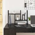 vidaXL Organizér na pult Čierny dub 50 x 15,5 x 35,5 cm