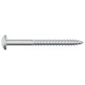 vidaXL Drevená skrutka 12 ks Strieborná 9,8 x 53 mm Oceľ