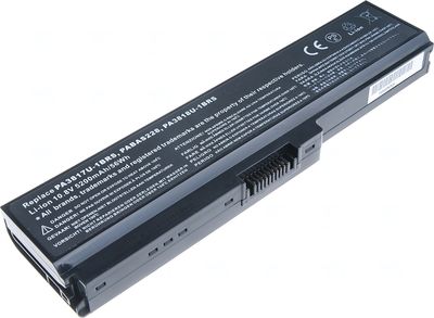 Batéria T6 Power Toshiba Satellite L730, L735, L740, L745, L750, L755, L775, 5200mAh, 56Wh, 6cell