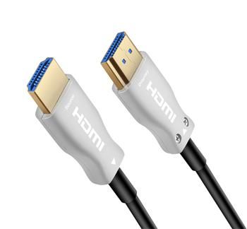 PremiumCord optický fiber HDMI High Speed s Ether. 4K@60Hz kábel 30m, M/M, zlacnené konektory