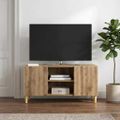 vidaXL TV skrinka 102 x 34,5 x 50 cm Dub artisan Kompozitné drevo