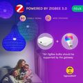 NOUS P3Z Zigbee, SMART Žiarovka, E27, 9W, 810 lm