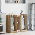 vidaXL Golfová skriňa Jednofarebný Remeselný dub 102 x 45 x 85,5 cm