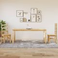 vidaXL Jedálenský stôl Corona 180x90x75 cm borovicový masív