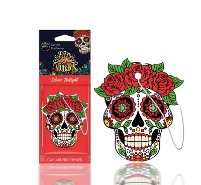 Osviežovače vzduchu AROMA DIA DE LOS MUERTOS Silver Tatoo