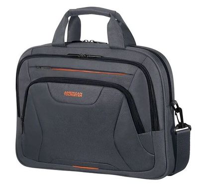 American Tourister AT WORK LAPTOP BAG 15.6'' Black/Orange