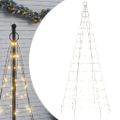 vidaXL LED vianočný stromček 200 LED teplá biela 180 cm