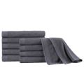 vidaXL Saunové uteráky 5 ks antracitové 80x200 cm bavlnené 450 g/m2