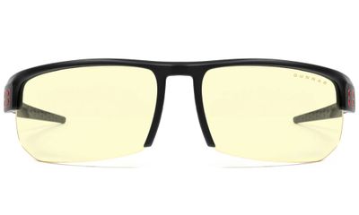 GUNNAR kancelárske/hermé okuliare TORPEDO ONYX jantárové sklá BLF 65 GUNNAR focus Okuliare, hermé, čierne obrúčky, jantárové sklá