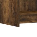 vidaXL Servírovacia skriňa Dymový dub 75 x 36 x 80 cm Kompozitné drevo